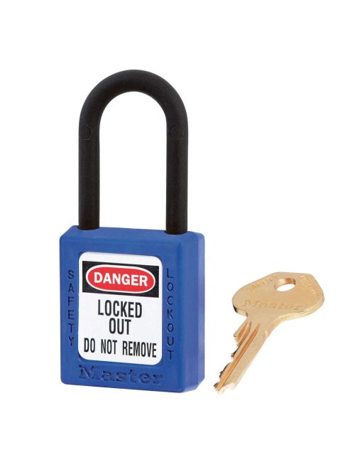 Master Lock 406BLUE (38mm) Thermoplastic Safety LOTO