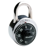 master lock 1502BLK