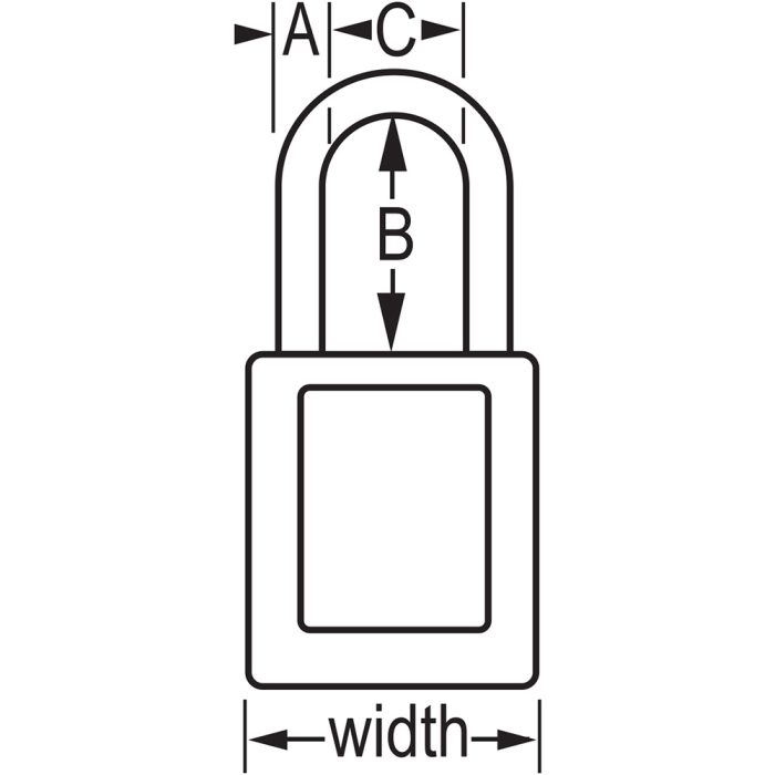 Gembok Safety Master Lock S31WHT