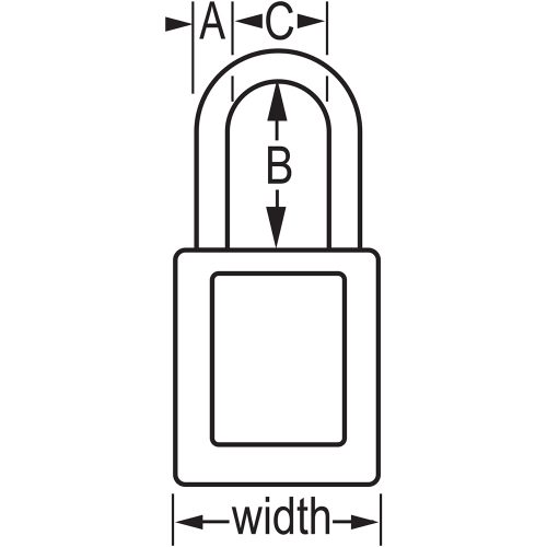 Gembok Safety Master Lock S32PRP warna berbagai pilihan