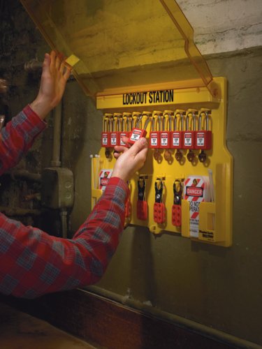 Stasiun Lockout Tagout Master Lock 1483BP410