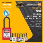 Gembok Safety Master Lock S32PRP warna berbagai pilihan