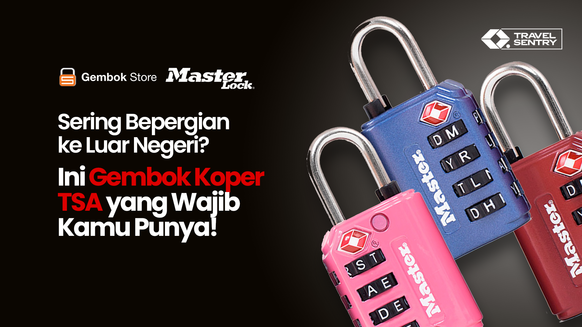 Gembok Koper TSA