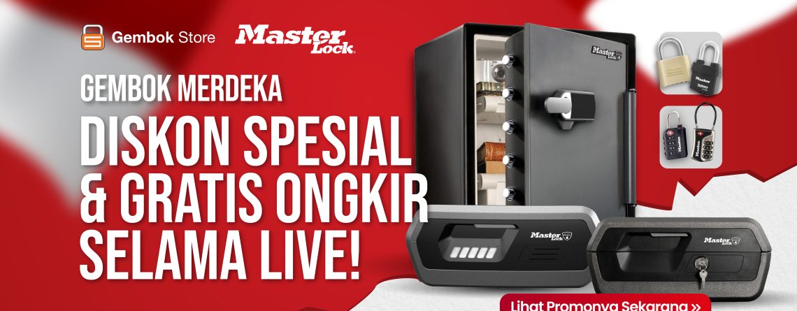 88 MERDEKA SALE Gembokstore Master lock