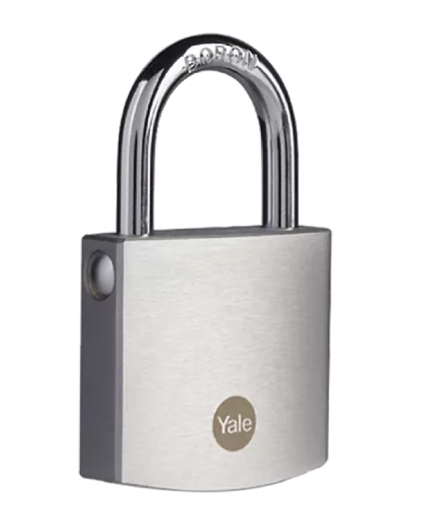 Gembok Yale Y120 60mm Boron Shackle tahan potong dan karat untuk area outdoor