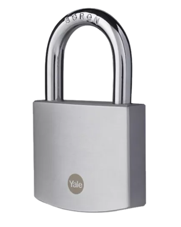 Gembok Yale Y120 60mm Boron Shackle tahan potong dan karat untuk area outdoor