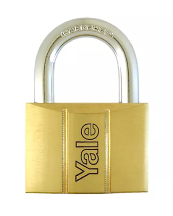 Gembok Yale V140 40mm Brass Padlock – Original Yale Indonesia Gembok Yale V140 40mm kuningan tahan karat untuk pagar dan pintu