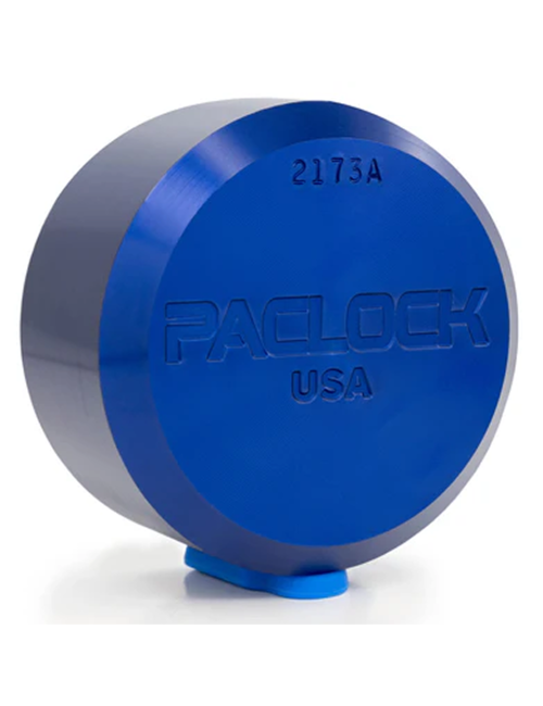 Gembok PACLOCK 2173A puck lock aluminium biru hidden shackle untuk truk dan kontainer