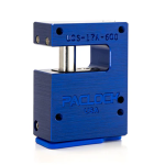 Gembok PACLOCK UCS-17A-600 biru aluminium hidden shackle untuk pintu truk dan kontainer