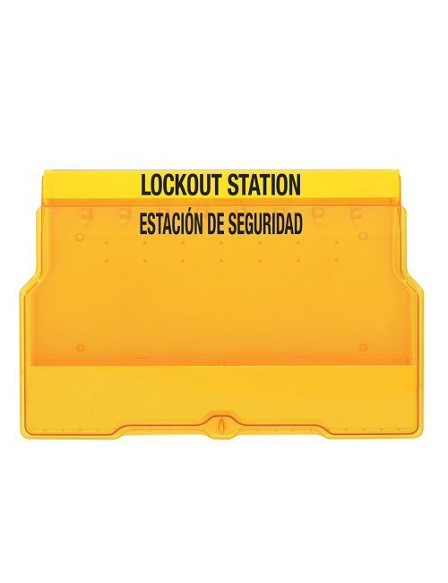 Stasiun Lockout Tagout Master Lock S1900VE410PRE lengkap dengan perangkat LOTO industri