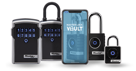 Gembok Bluetooth Master Lock Smart Padlock dengan aplikasi Vault untuk keamanan modern